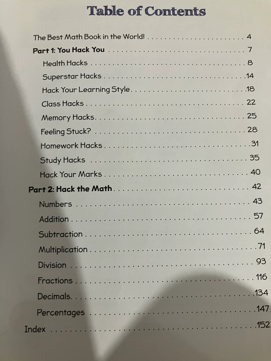 Math Hacks: Cool Tips + Less Stress = Better Marks! Book - photo 2
