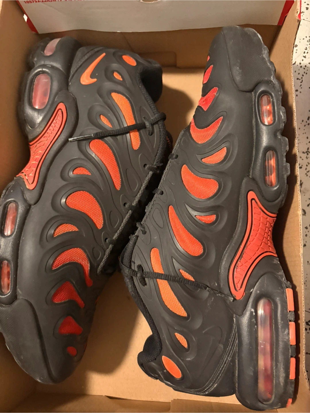 Nike Air Max Plus TN SE Shoes Black Orange Men's US 10.5 - photo 2