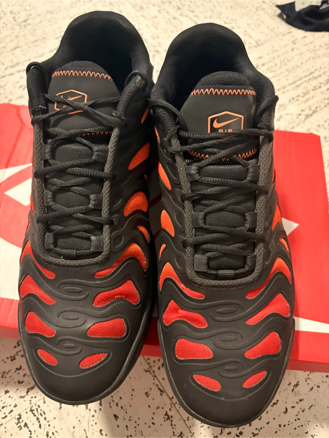 Nike Air Max Plus TN SE Shoes Black Orange Men's US 10.5 - photo 3