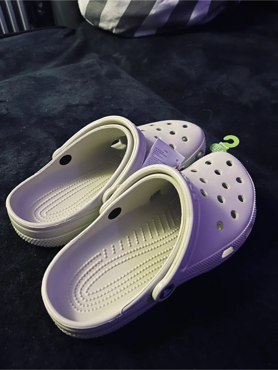 Crocs Classic Clogs Size 7 Men/9 Women White - photo 5