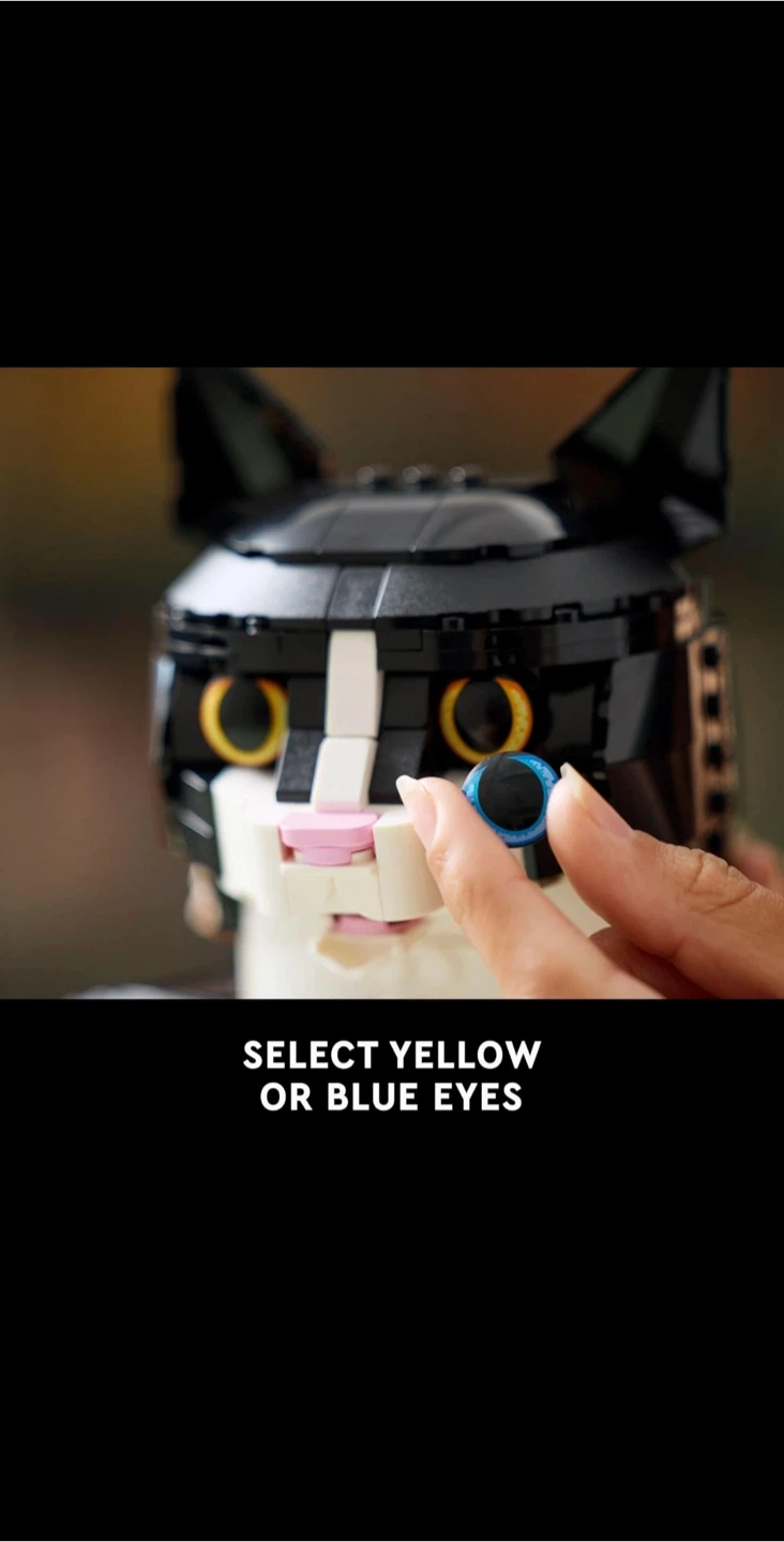 LEGO 21349  Ideas Tuxedo Cat, Home Decor - photo 4