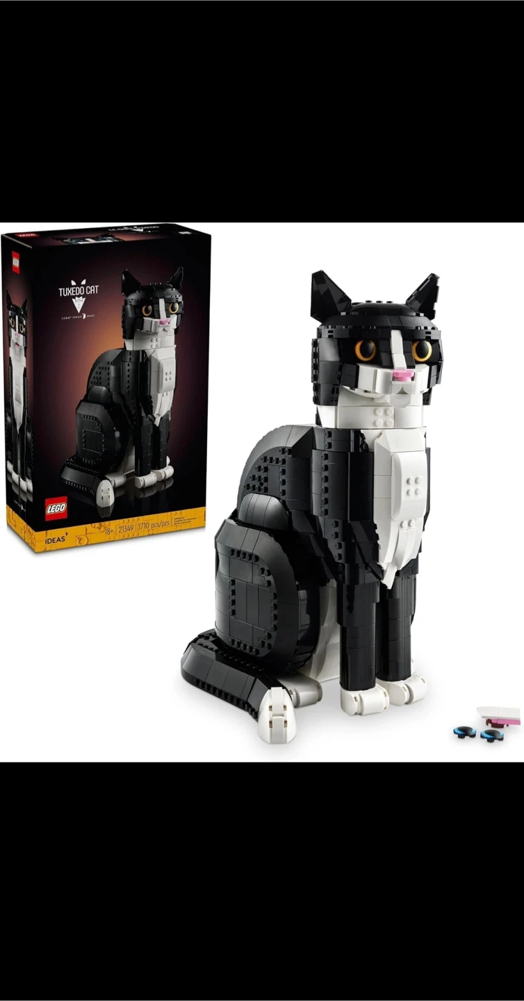 LEGO 21349  Ideas Tuxedo Cat, Home Decor