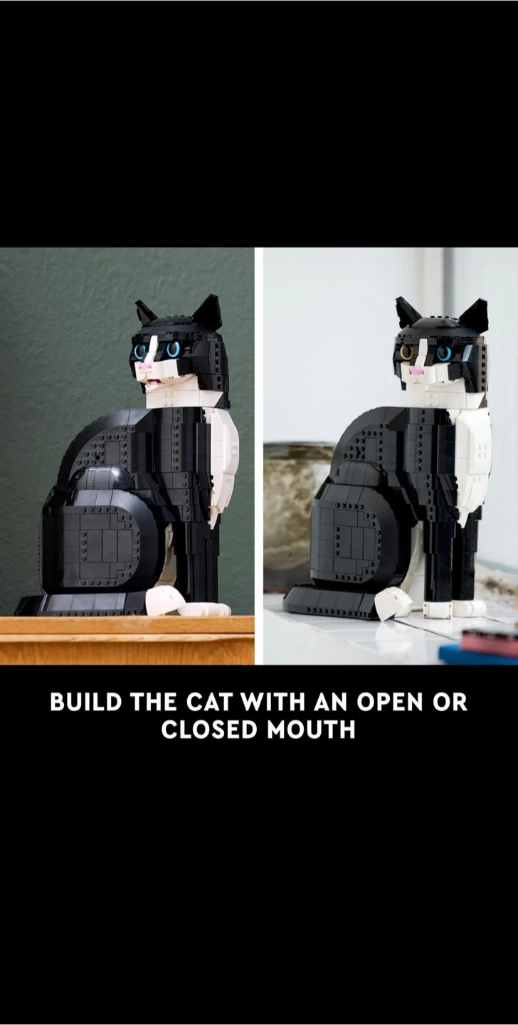 LEGO 21349  Ideas Tuxedo Cat, Home Decor - photo 3