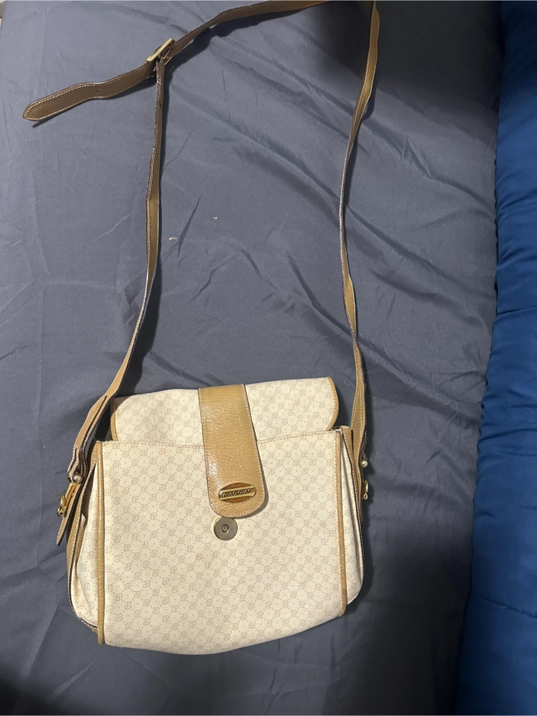 Aigner Shoulder Bag - Beige/Brown