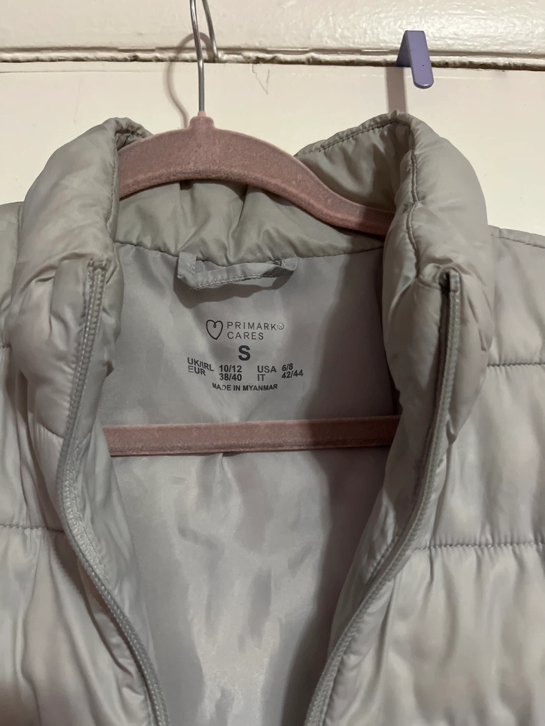 Light Gray Puffer Jacket - photo 2