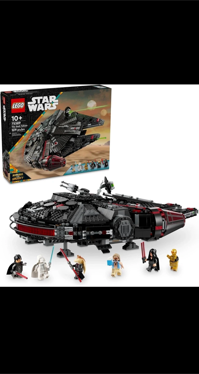 LEGO 75389 Star Wars The Dark Falcon Buildable Starship