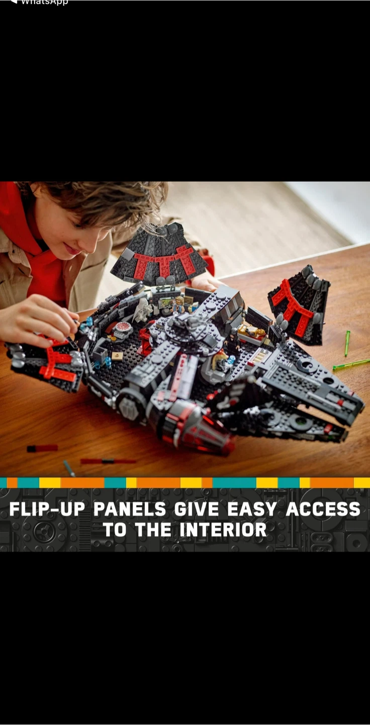 LEGO 75389 Star Wars The Dark Falcon Buildable Starship - photo 2