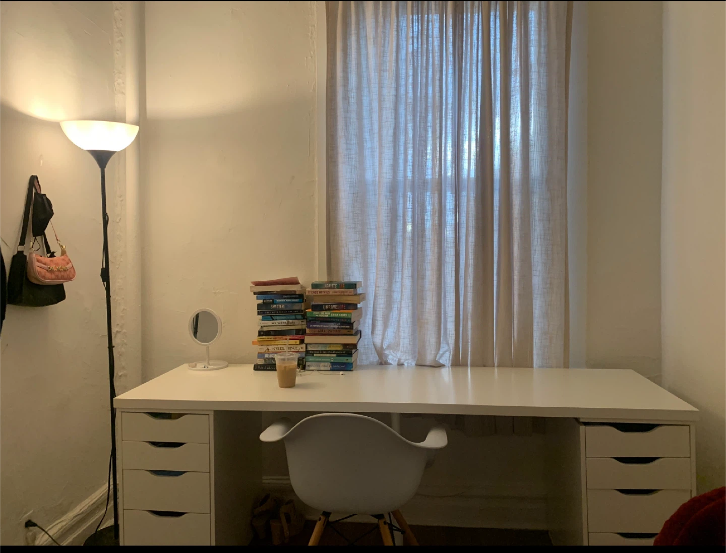 IKEA long desk