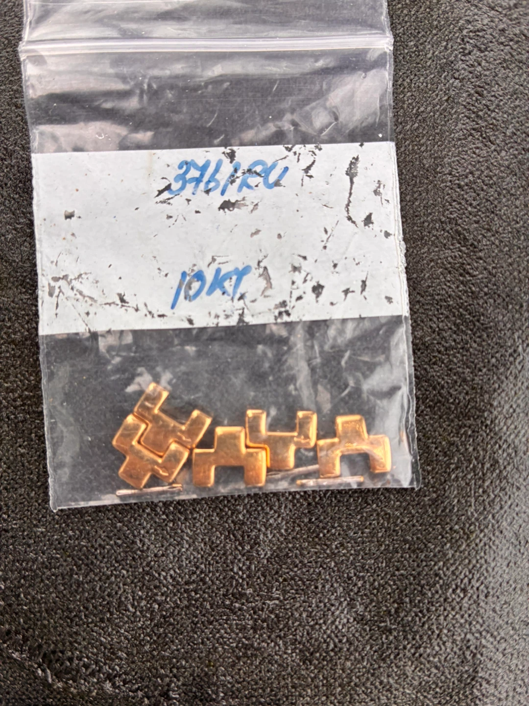 10K Gold Bracelet Links (5links)