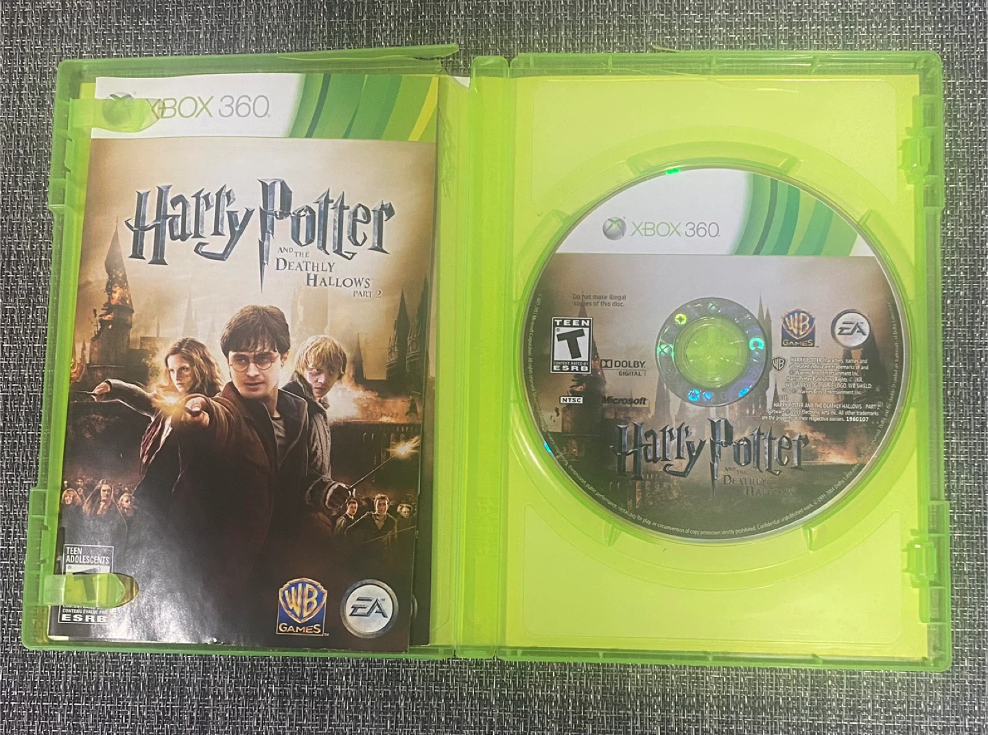 Harry Potter and the Deathly Hallows Part 2 Xbox 360 Game - photo 2