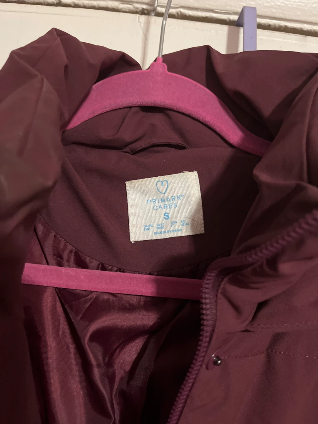 Burgundy Puffer Jacket - photo 2