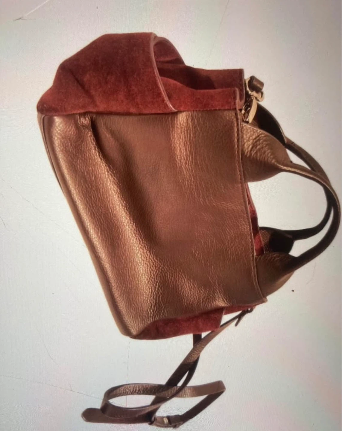 Clarks Leather & Suede Handbag
