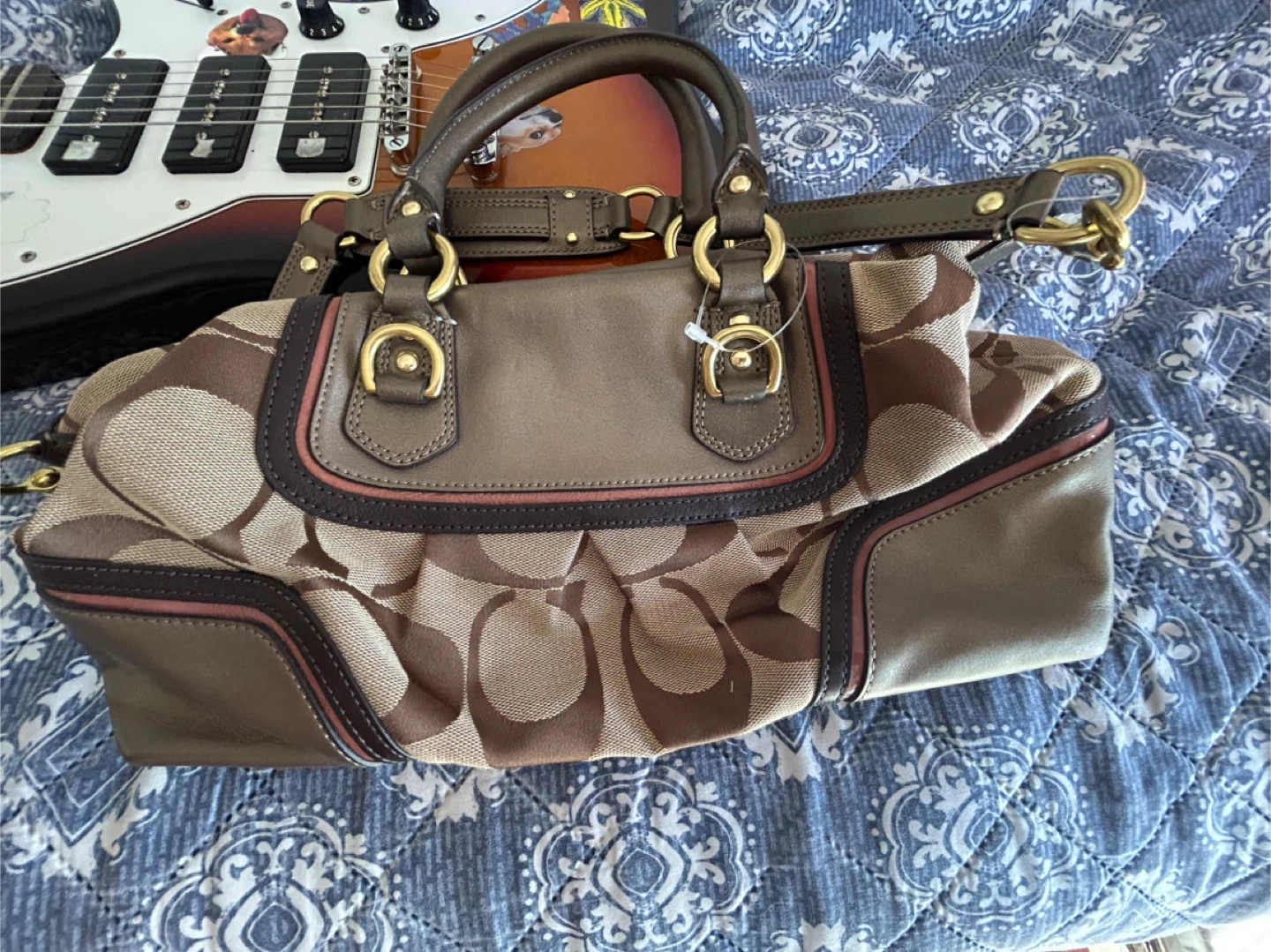 Coach Signature C Monogram Shoulder Bag - photo 2
