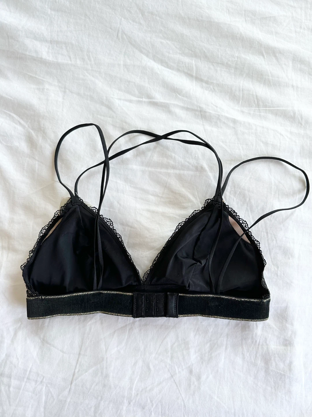 🆕 b.tempt'd Black Lace Bralette - Size Small - photo 4
