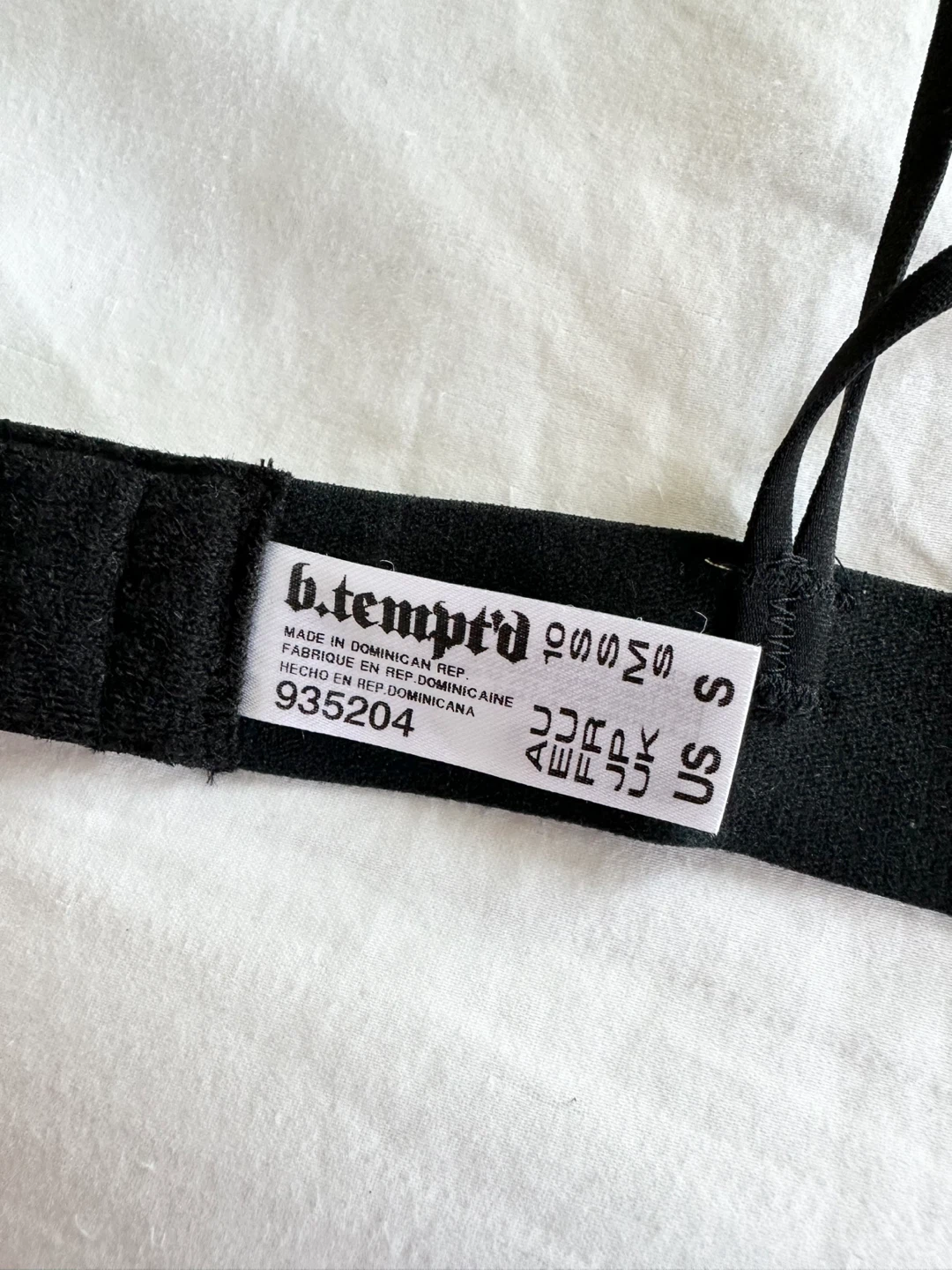 🆕 b.tempt'd Black Lace Bralette - Size Small - photo 5