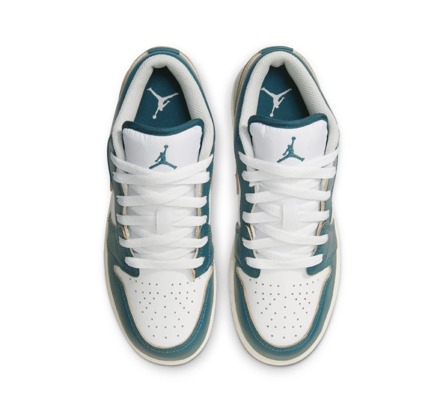 Big Kids' Air Jordan 1 Low SE "Oxidized Green" - photo 5