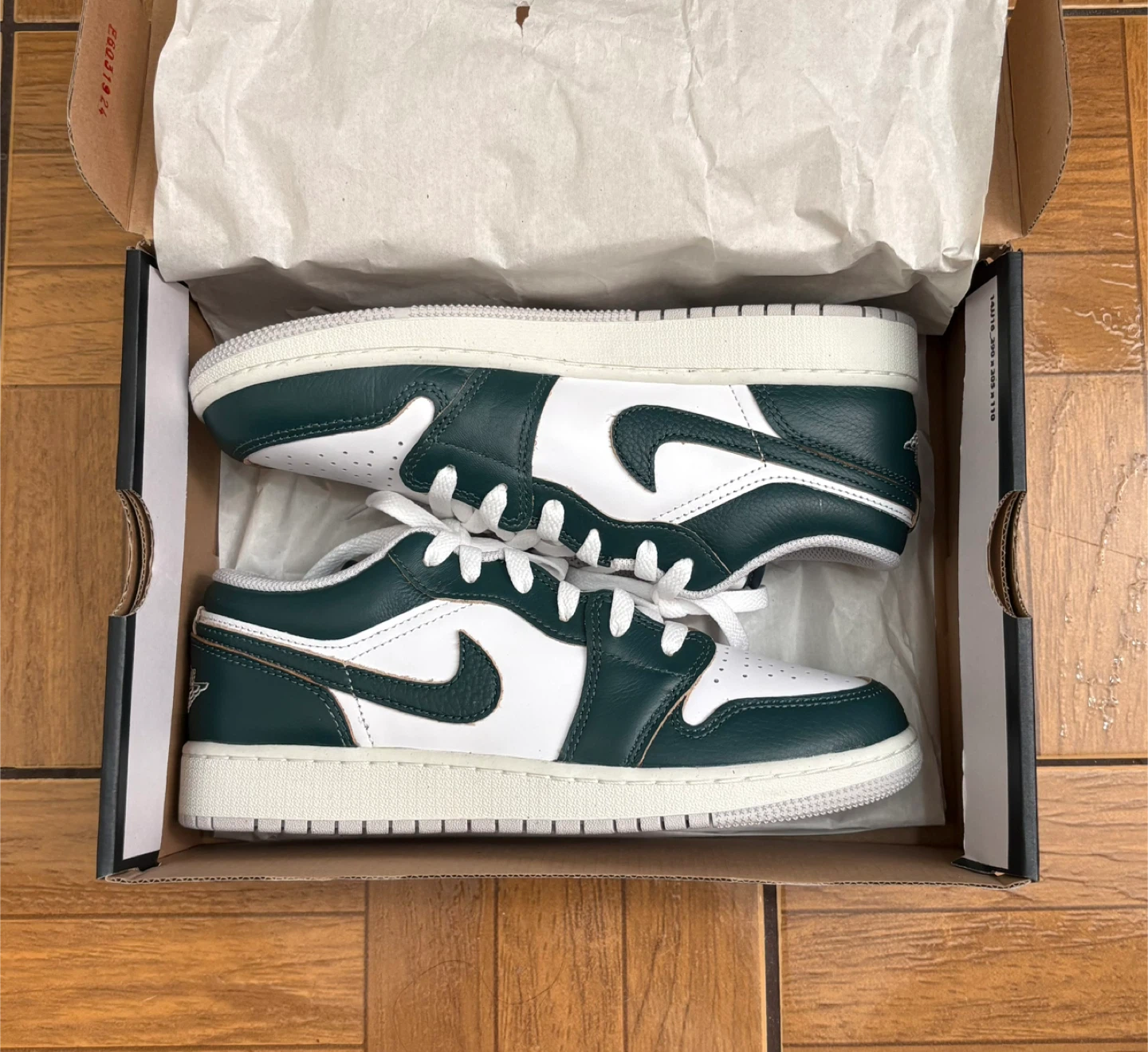 Big Kids' Air Jordan 1 Low SE "Oxidized Green"