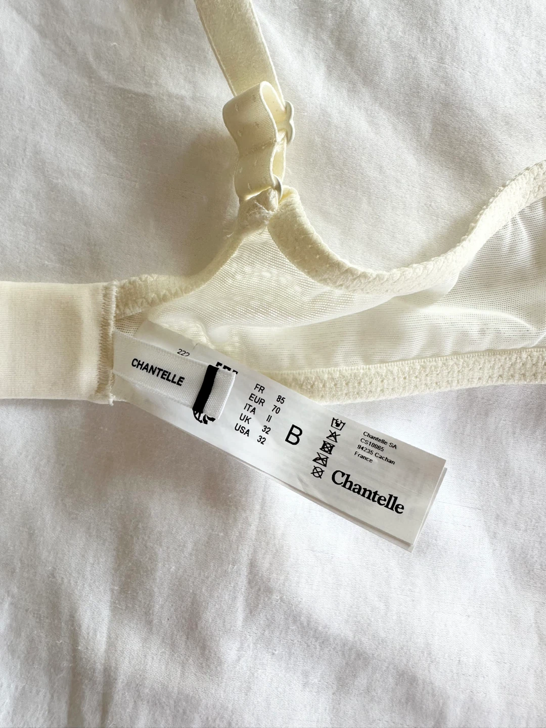 🆕 Chantelle White Lace Balconette Bra - photo 4