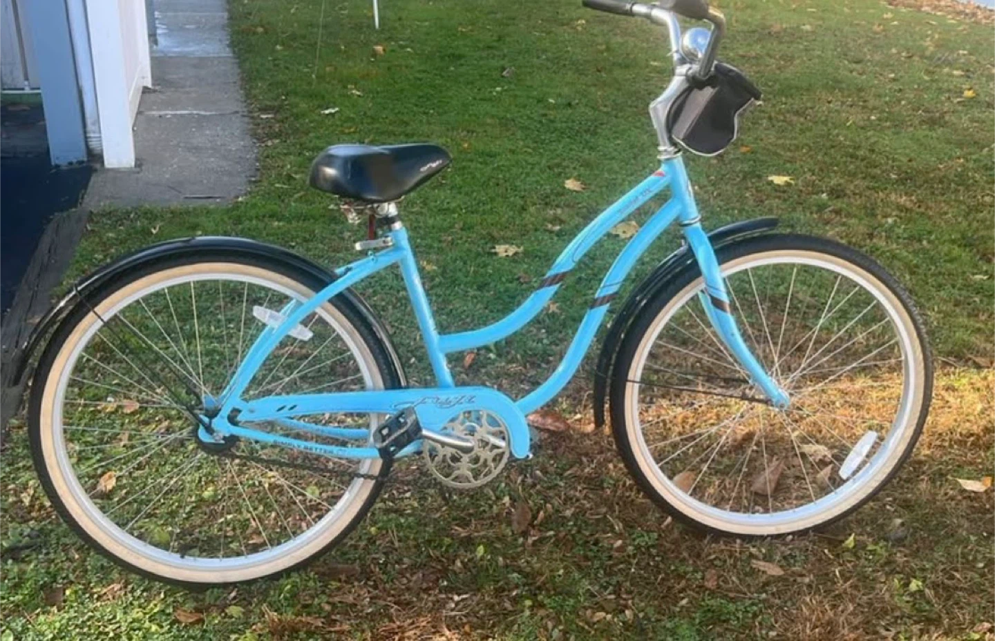 Blue Cruiser Bicycle 26 inch wheels