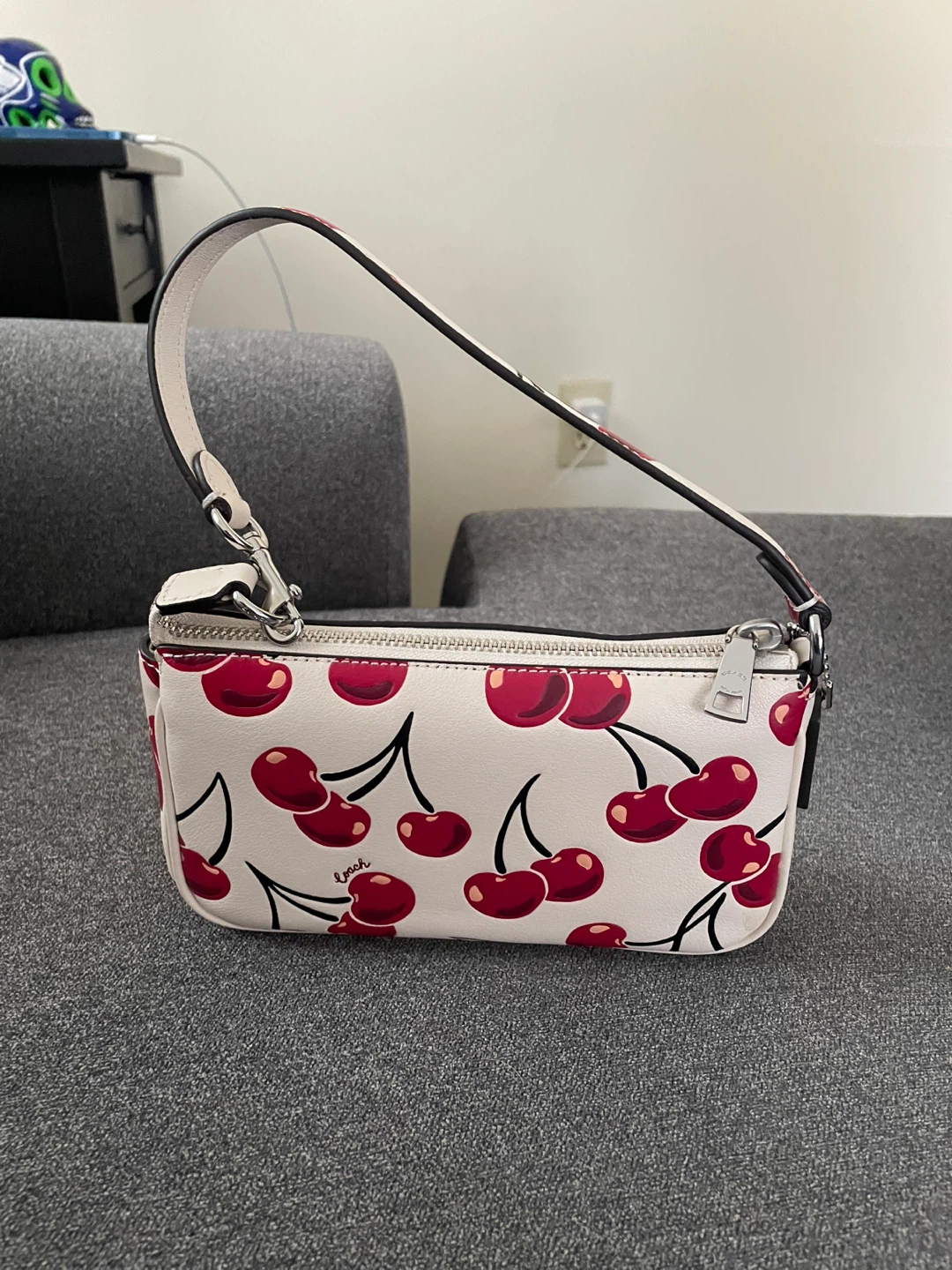 Coach nolita 19 with cherry print handbag/purse. - photo 2