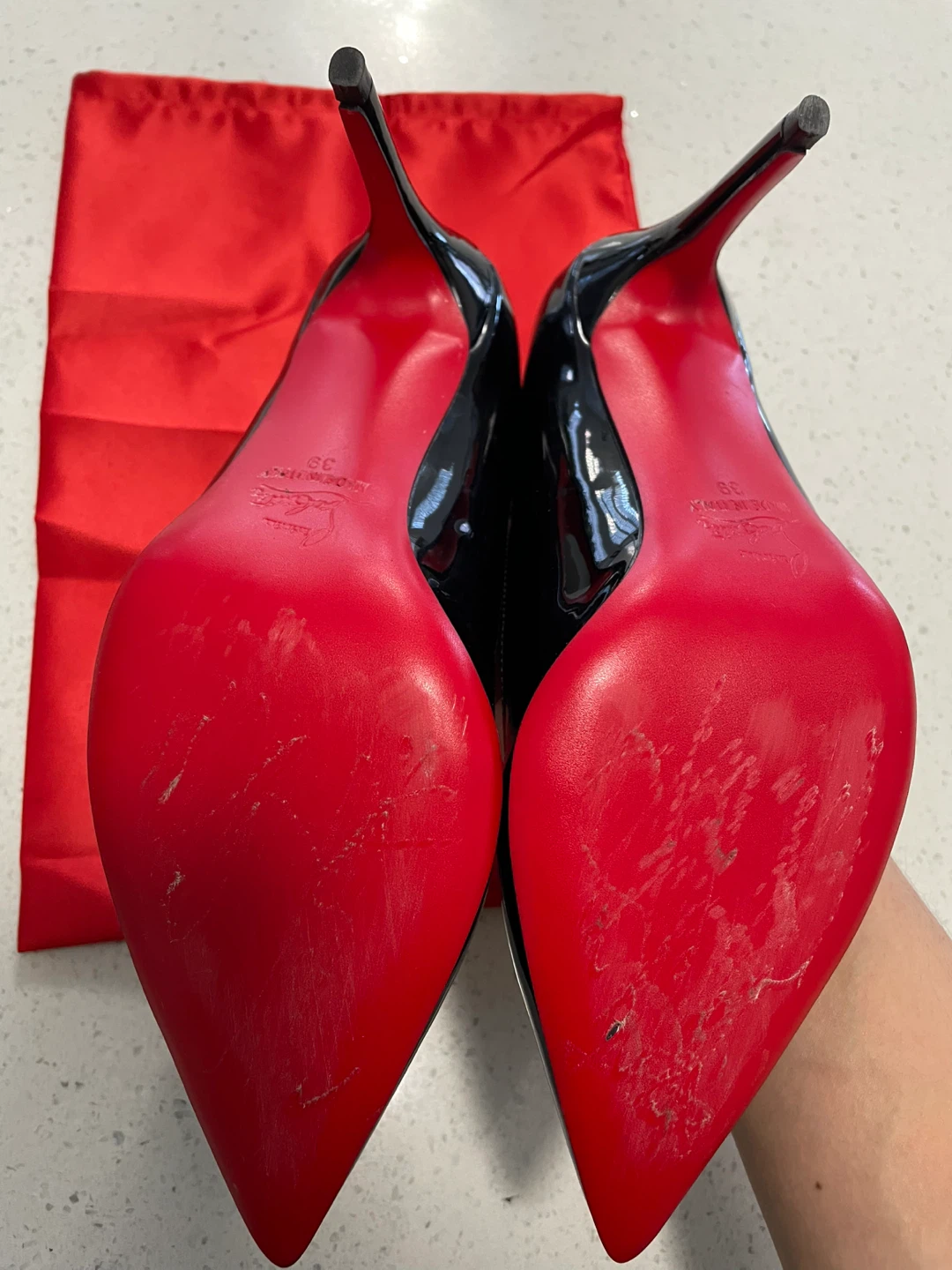 Christian Louboutin Kate 100mm Pump size 8 - photo 4