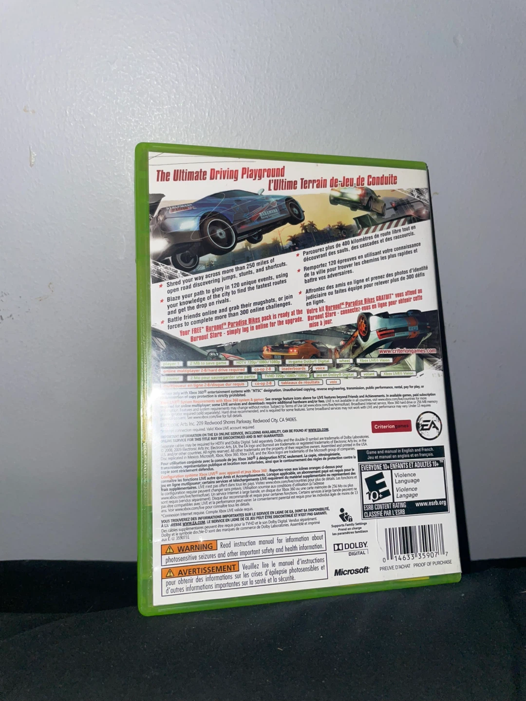 Xbox 360 Burnout Paradise: Platinum Hits - photo 2