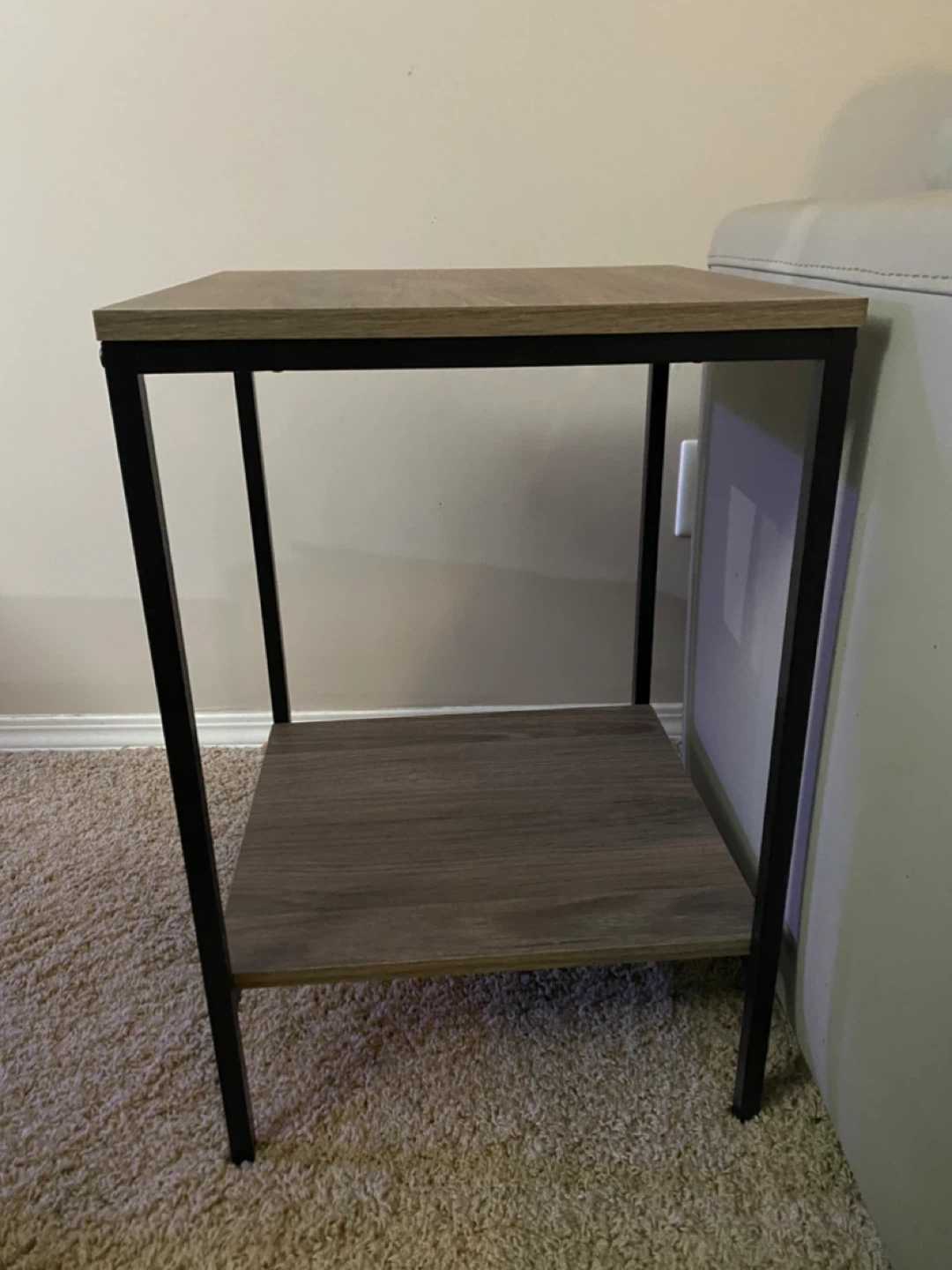 Wood Grain End Table