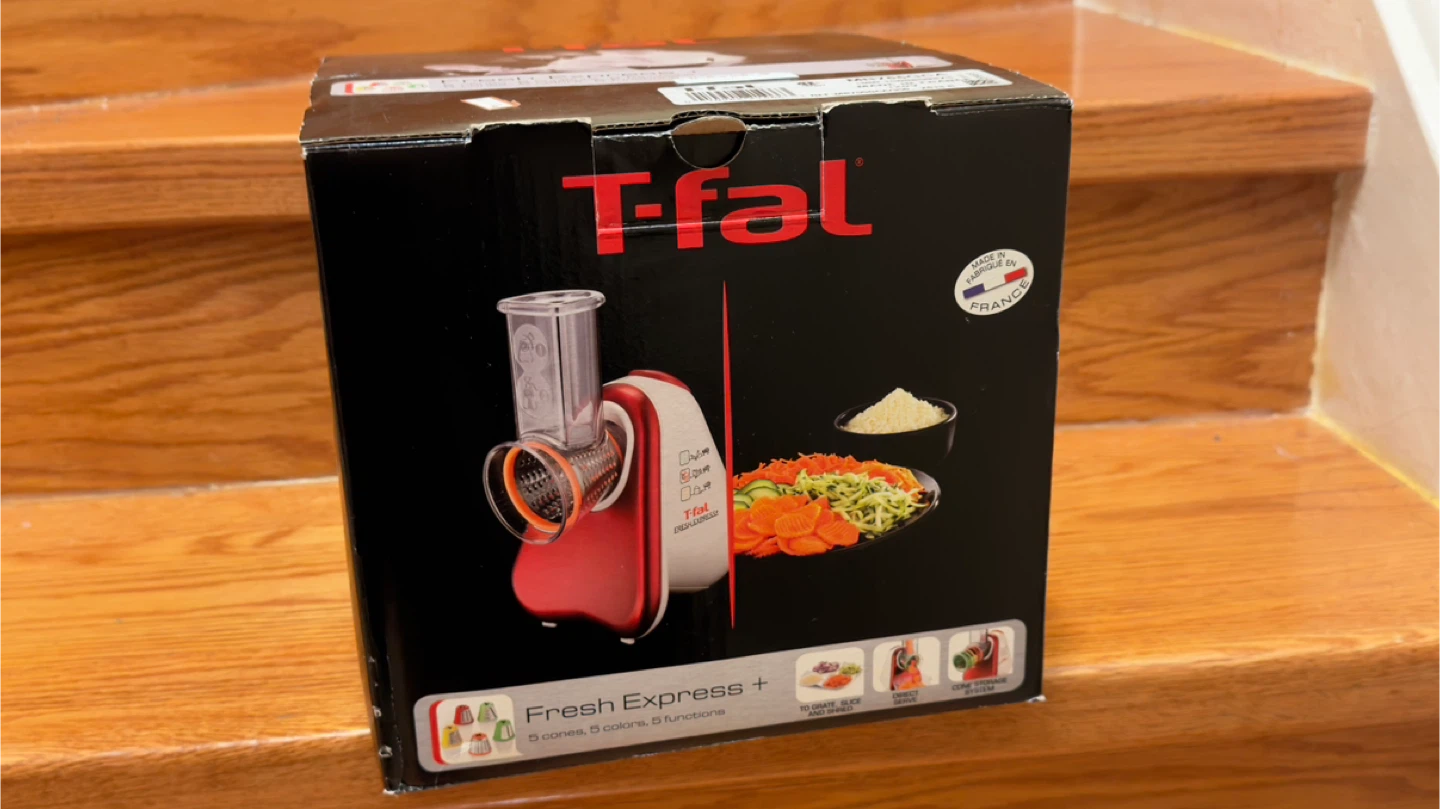 T-fal Fresh Express + Food Slicer/Grater with 5 Cones