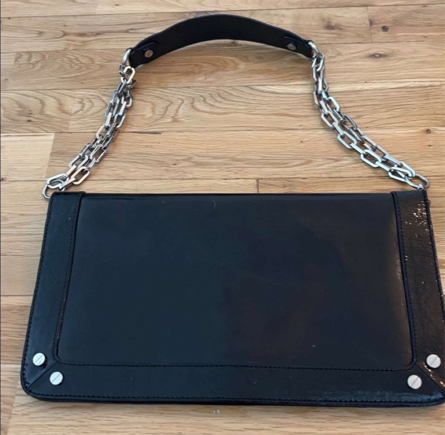 Tory Burch Black Leather Chain Shoulder Bag - photo 3