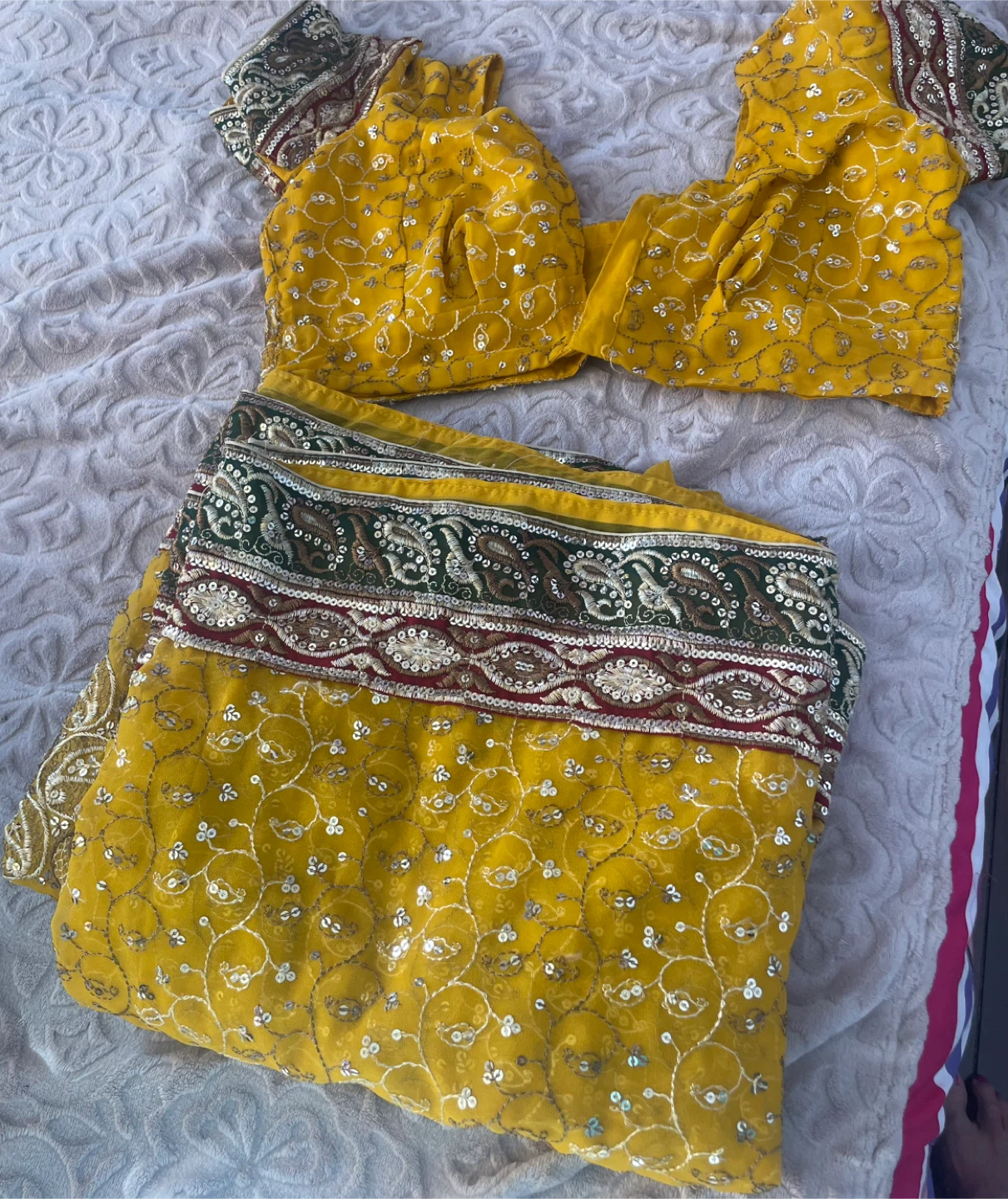 Assorted Traditional Indian Sarees and Blouses