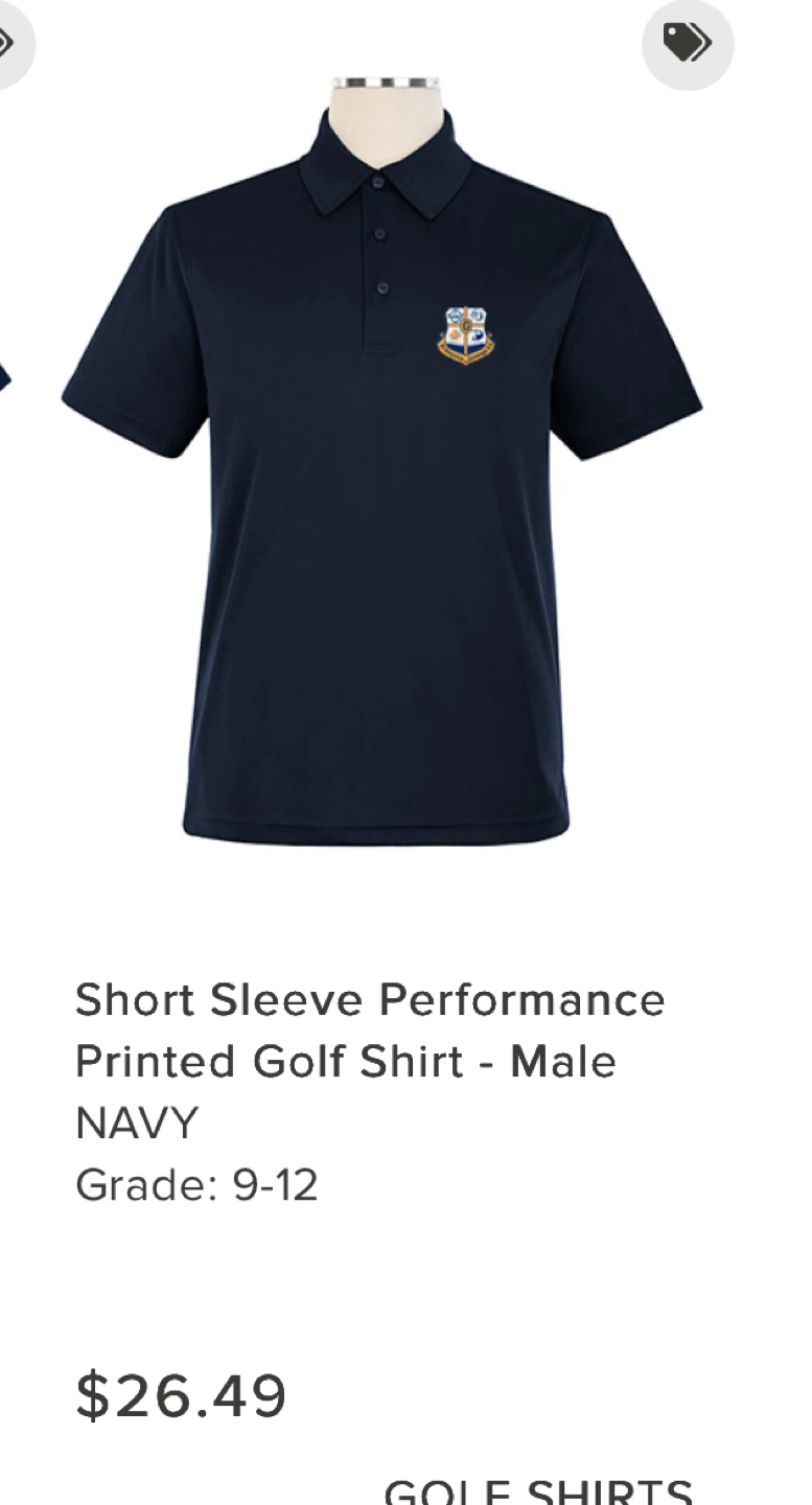 McCarthy Uniforms Navy Polo Shirt - Size L/G - photo 3