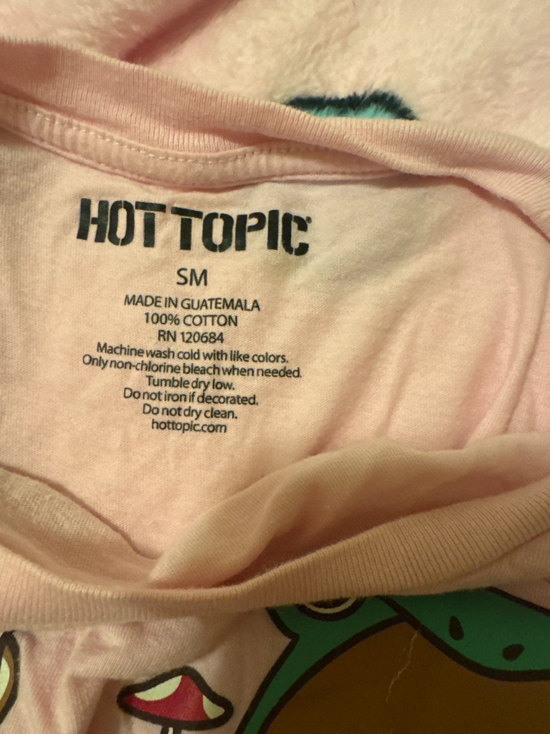 Hot Topic Pink Graphic T-Shirt - photo 2