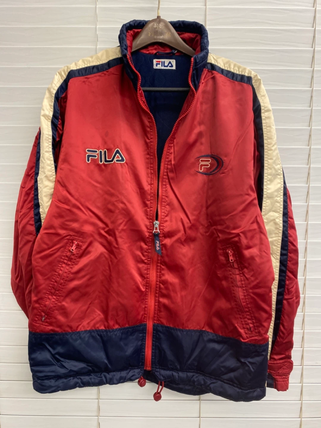 Vintage 90’s Fila Sportswear Full-Zip Jacket - Fits Large to XL