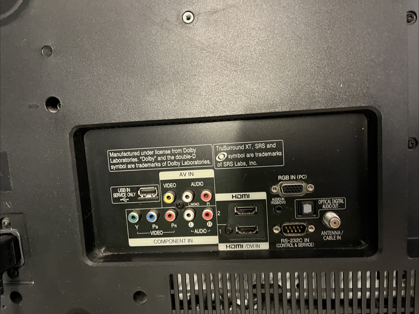 Used LG 32-inch LCD TV - photo 3