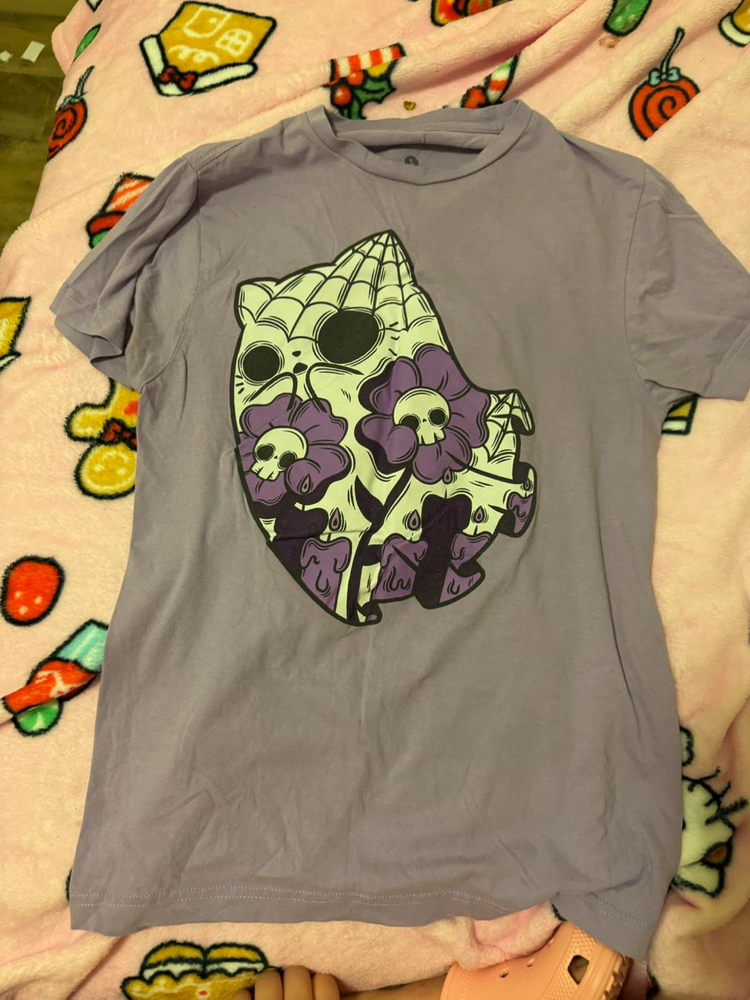 Purple Graphic T-Shirt