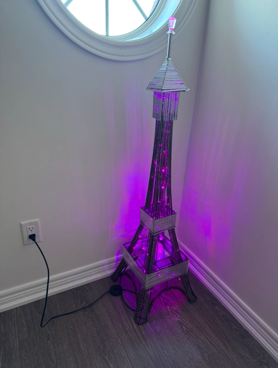 Eiffel Tower Floor Lamp with LED Lights