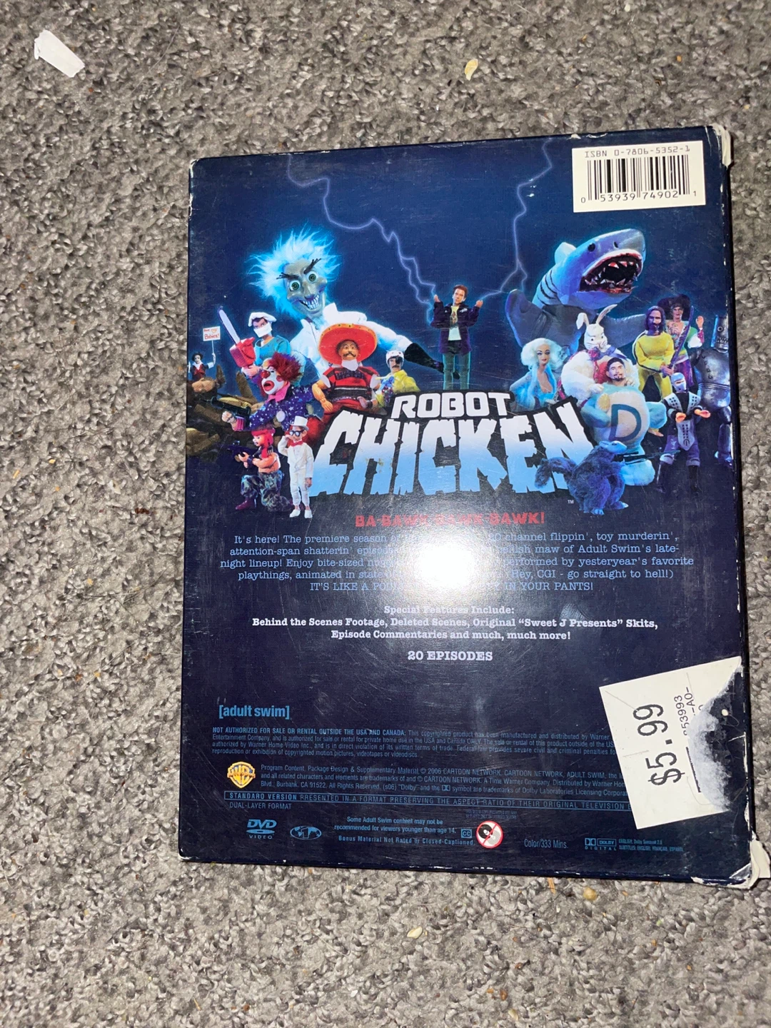 Robot Chicken Season 1 DVD Set - photo 3