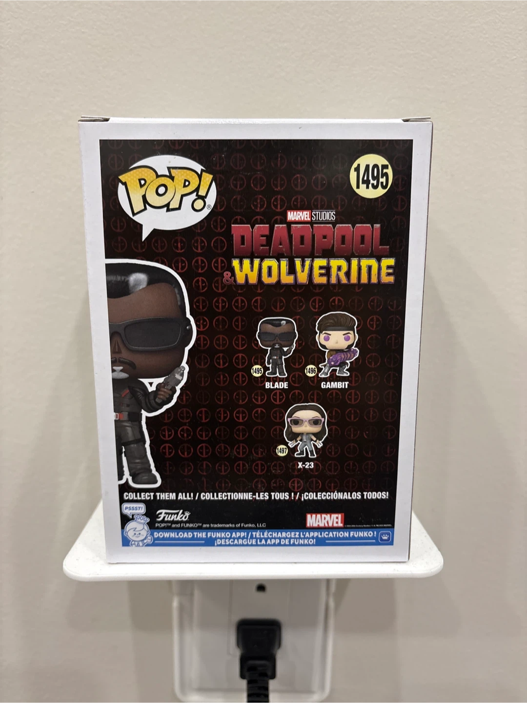 Funko Pop! Marvel Blade Vinyl Figure #1495 - photo 3