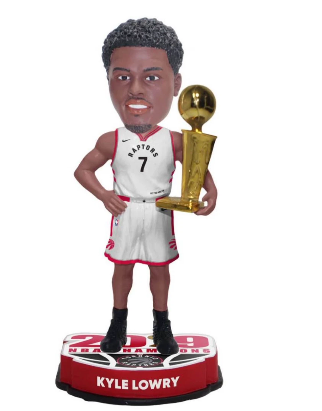 Kyle Lowry Toronto Raptors 2019 NBA Champions Player Bobblehead - photo 3