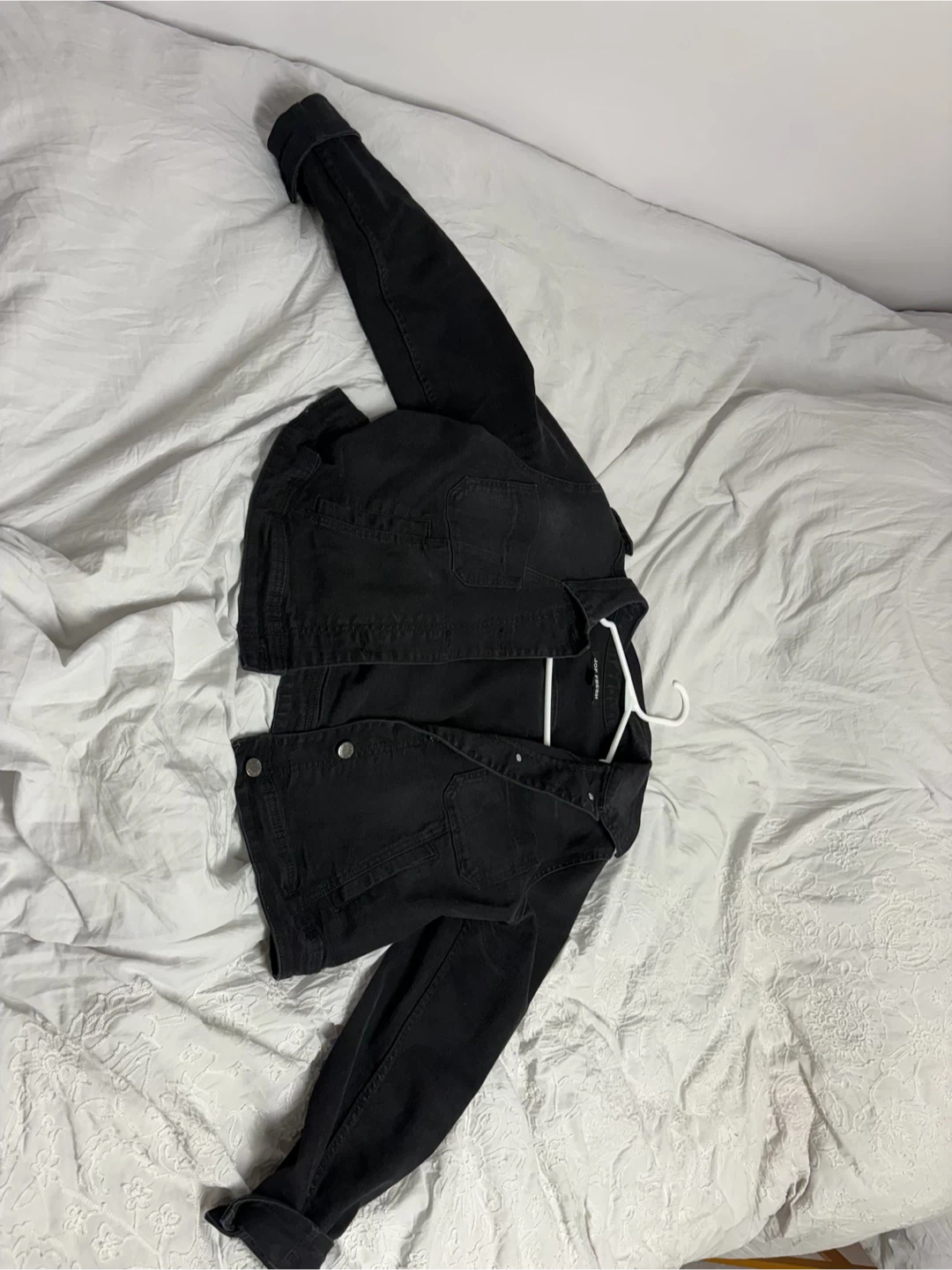 Joe Fresh Black Denim Jacket XL - photo 2