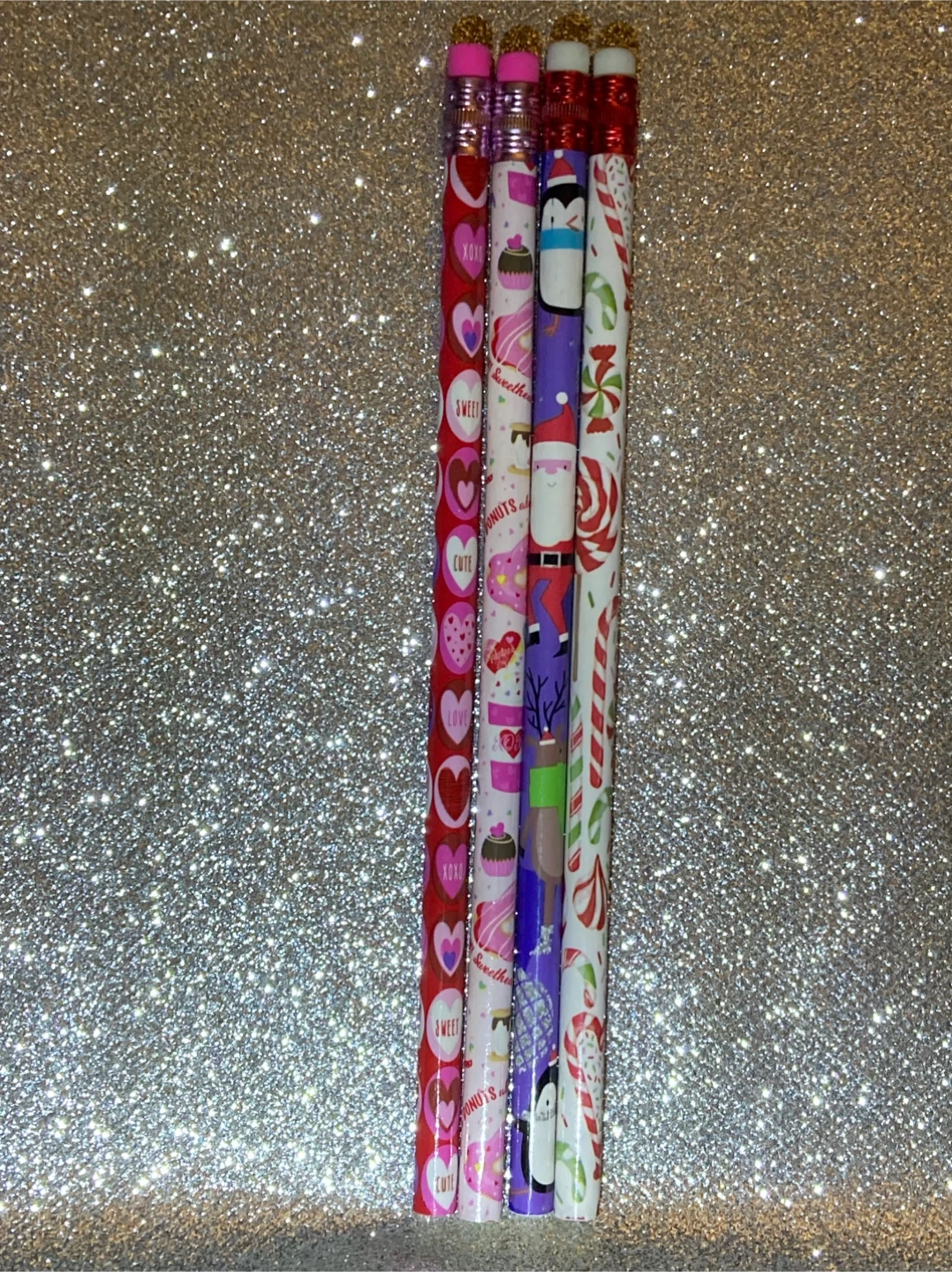 Set of 4 Themed Pencils style #13 - photo 2