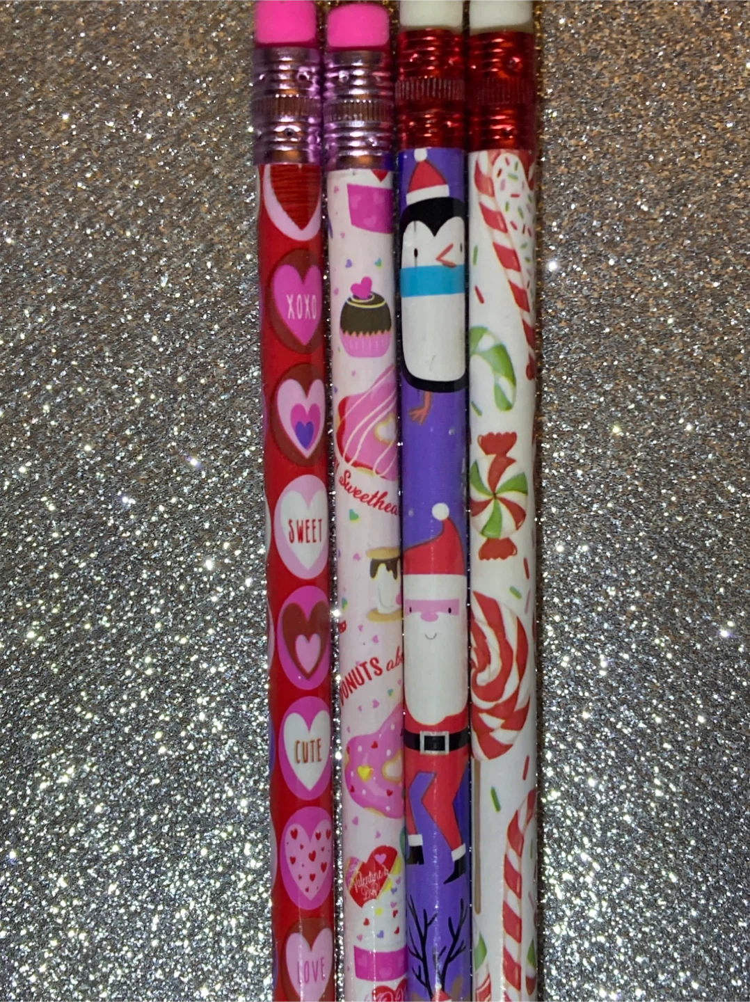 Set of 4 Themed Pencils style #13 - photo 3