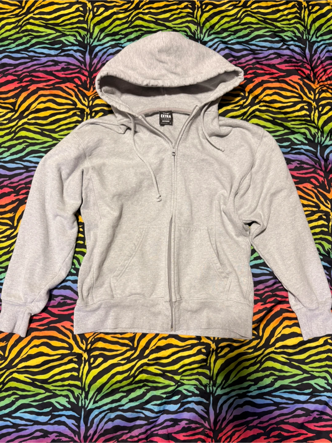 TNA extra boyfriend zip up hoodie - photo 2