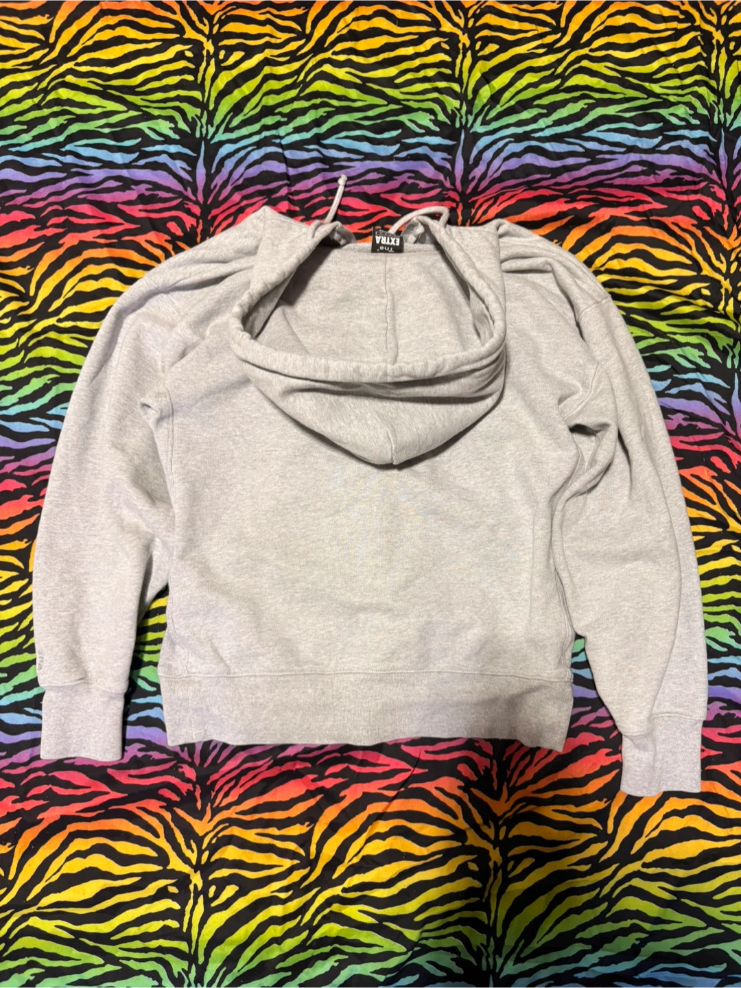 TNA extra boyfriend zip up hoodie - photo 3