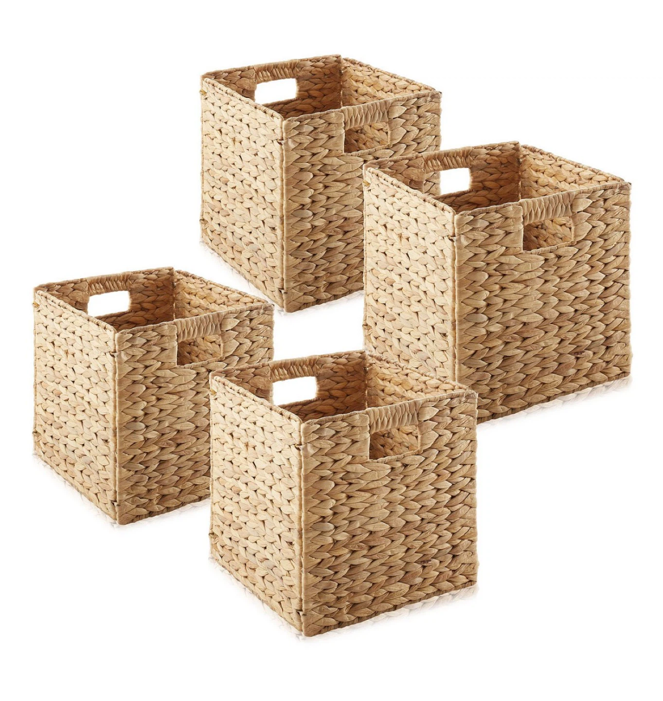 Casafield Water Hyacinth Storage Baskets (Set of 4) - photo 2