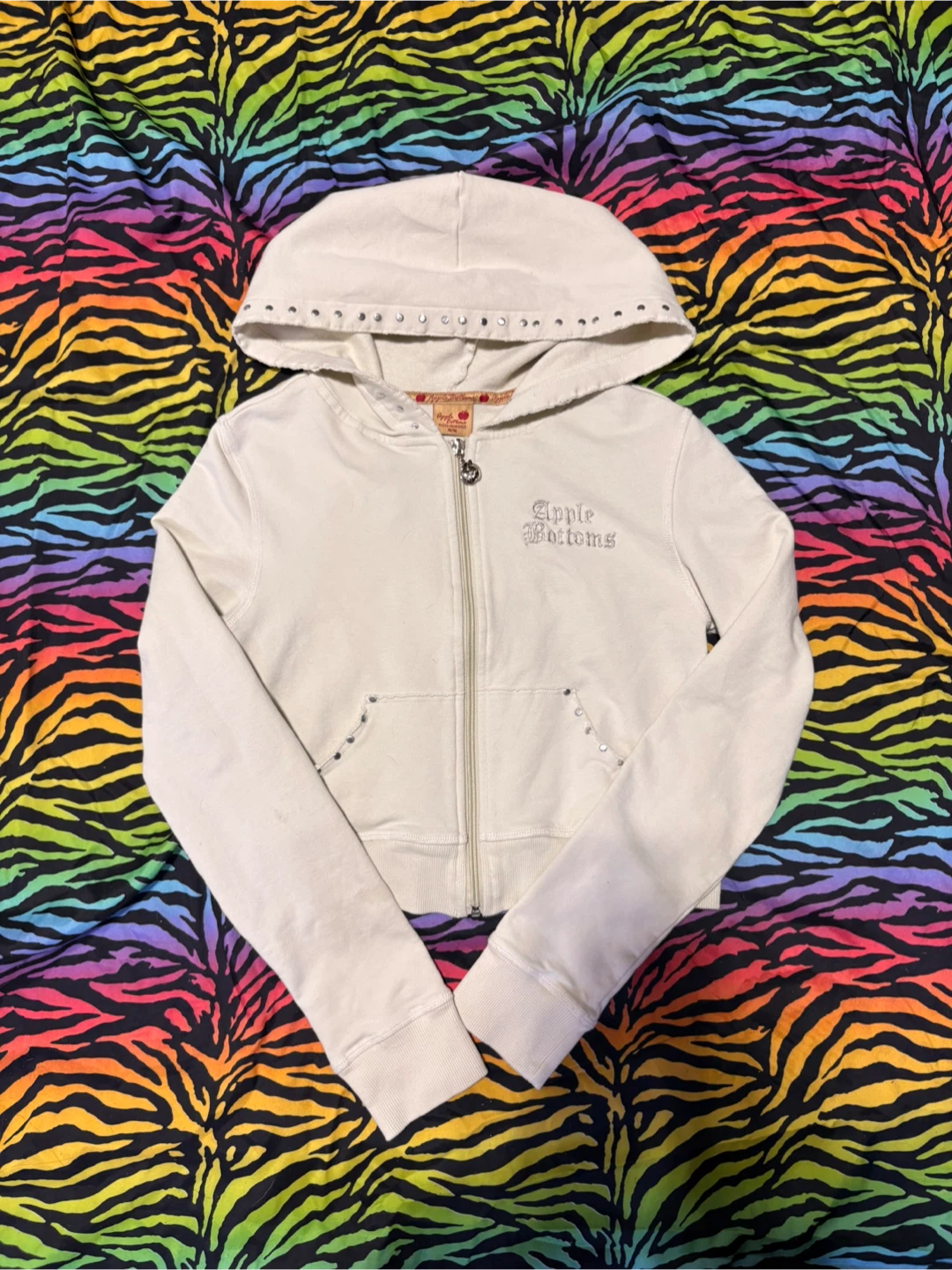 y2k apple bottom zip up - photo 2