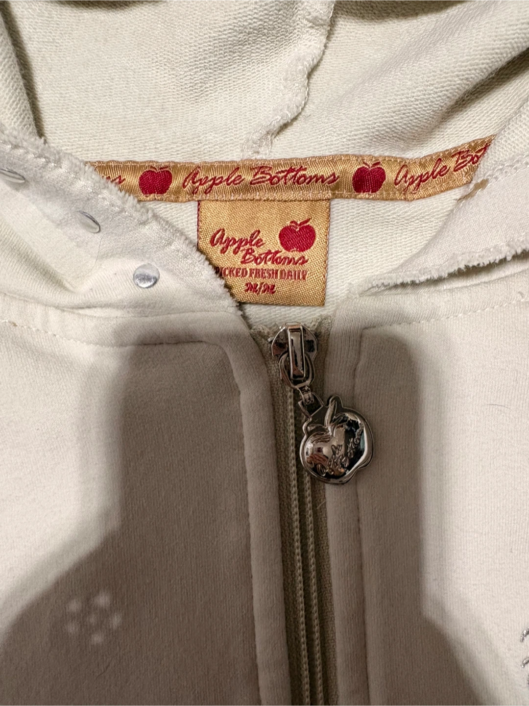 y2k apple bottom zip up - photo 4