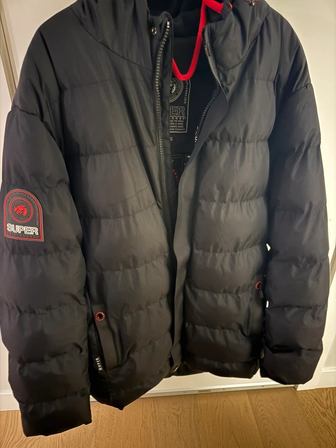 Superdry Black Puffer Jacket - Men’s XL - photo 5