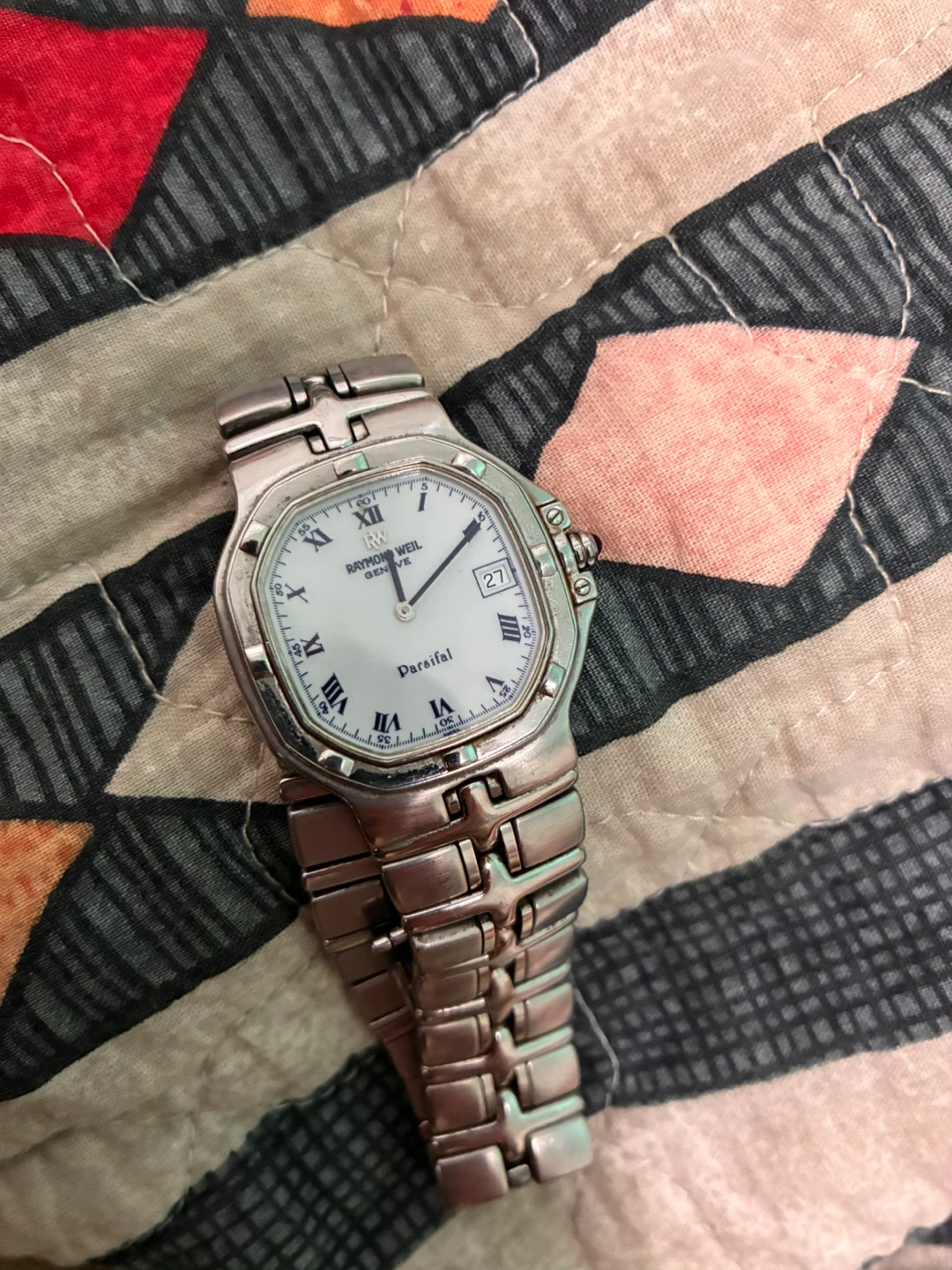 Raymond Weil Geneve Parsifal Stainless Steel Watch