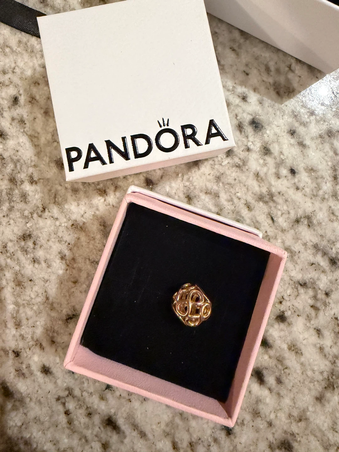 PANDORA Charm Infinite Shine with Openwork Infinity Symbol - photo 2